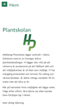 Mobile Screenshot of hallbergs-plantskola.se